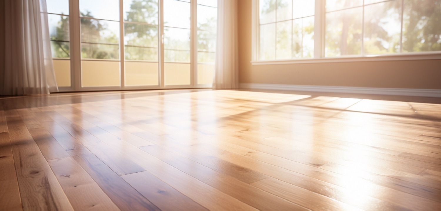installed_hardwood flooring